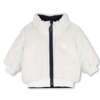 Boss reversible winterjasje navy